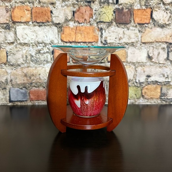 Wooden Multicolor Oil Burner #2 - Picture 2 of 3